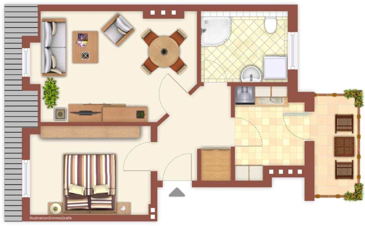 Apartament Admiral Rostock Zewnętrze zdjęcie